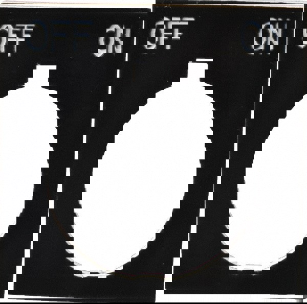 Square, Legend Plate - Off-On